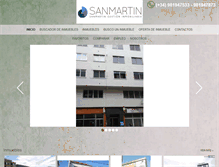 Tablet Screenshot of inmobiliariasanmartin.es